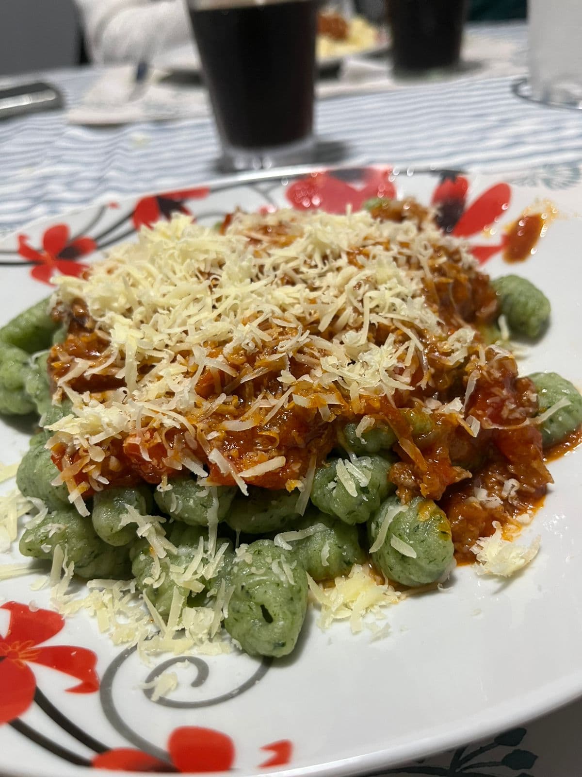 Ñoquis de espinaca